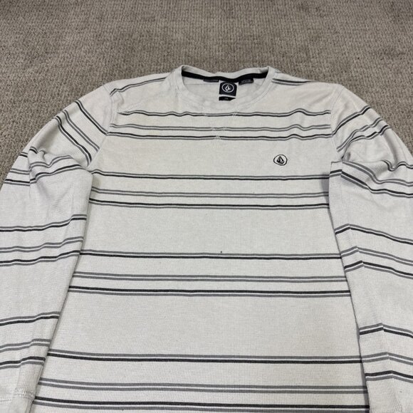 Volcom T-Shirt Gray Long Sleeve Men’s Size Large - Picture 4 of 10